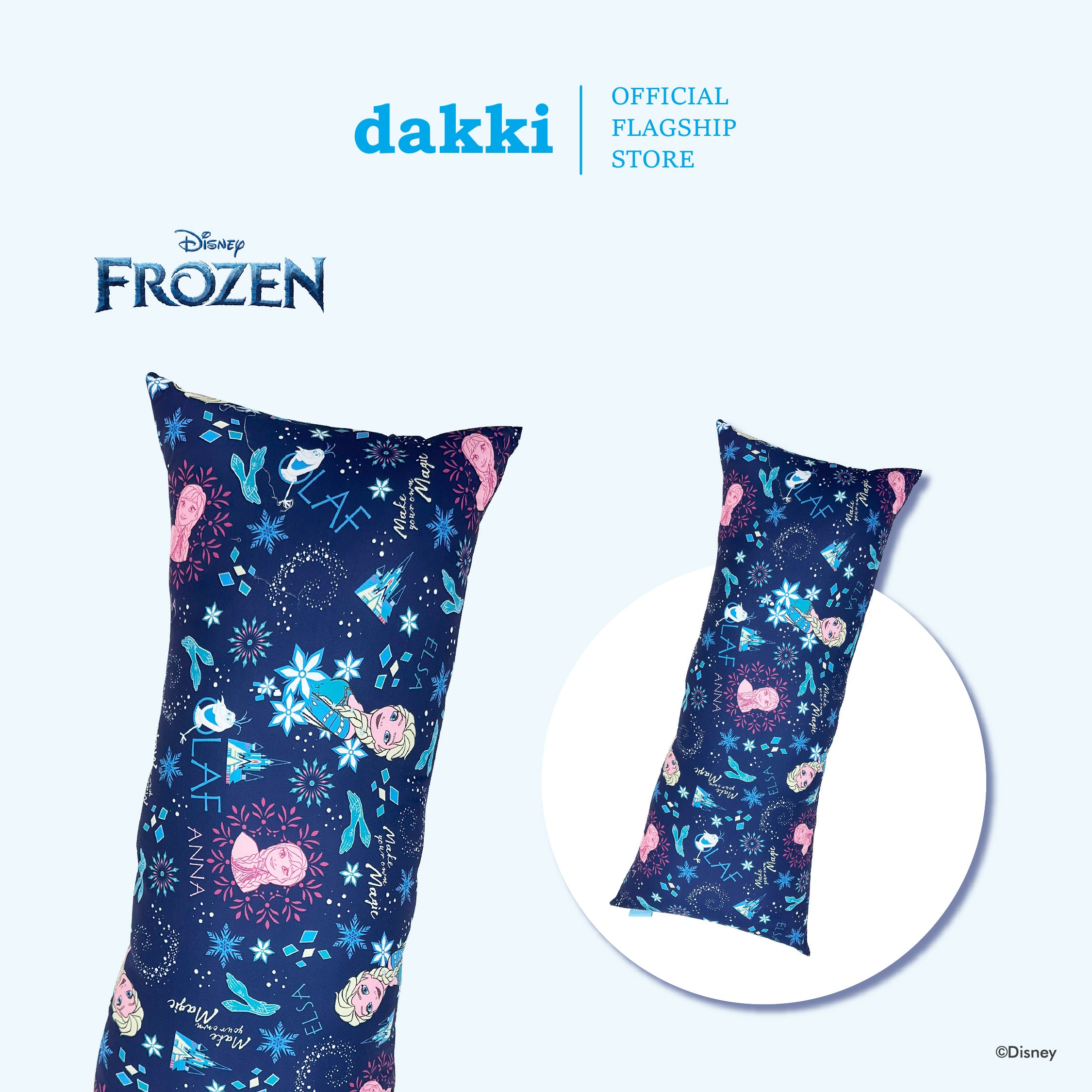 Dakki Pillow 16X40 Frozen Magic Flow Bp