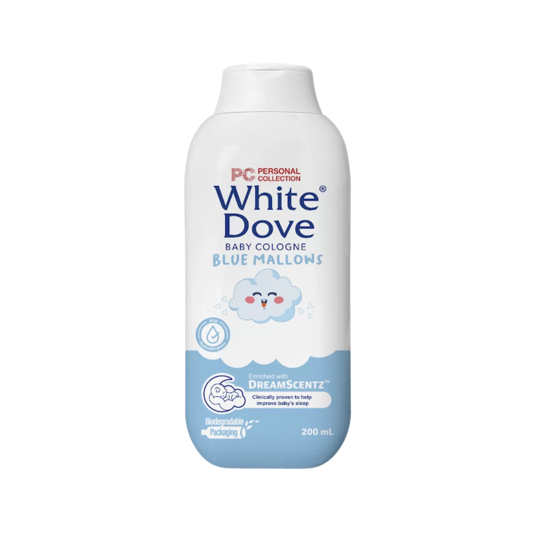Personal Collection Personal Care White Dove Col Blue Mallows