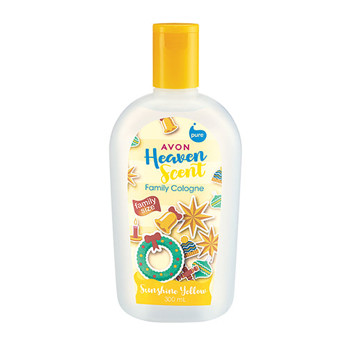 Avon Heaven Scent Sunshine Yellow Cologne