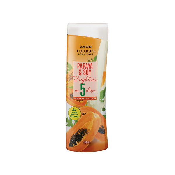 Avon Personal Care Care Nat Papaya & Soy Hbl