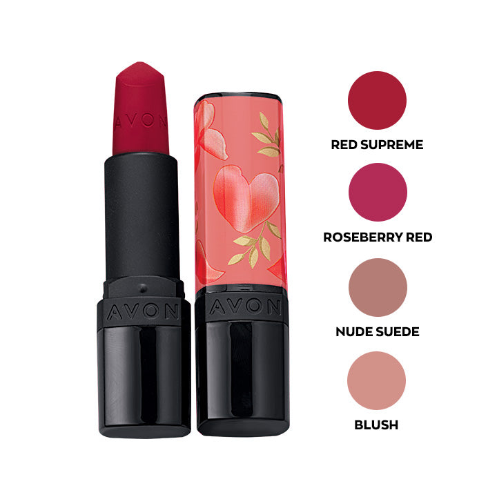 Avon Cosmetics Love Me Matte Collection L S