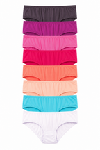 Cristeta Plus Ladies' Multicolor 8-in-1 Bikini Panty