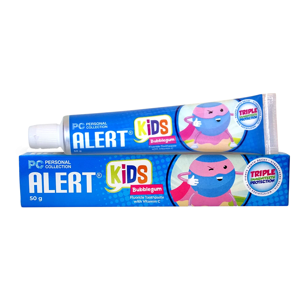 Personal Collection Alert Kids Bubblegum with Vit C 50G
