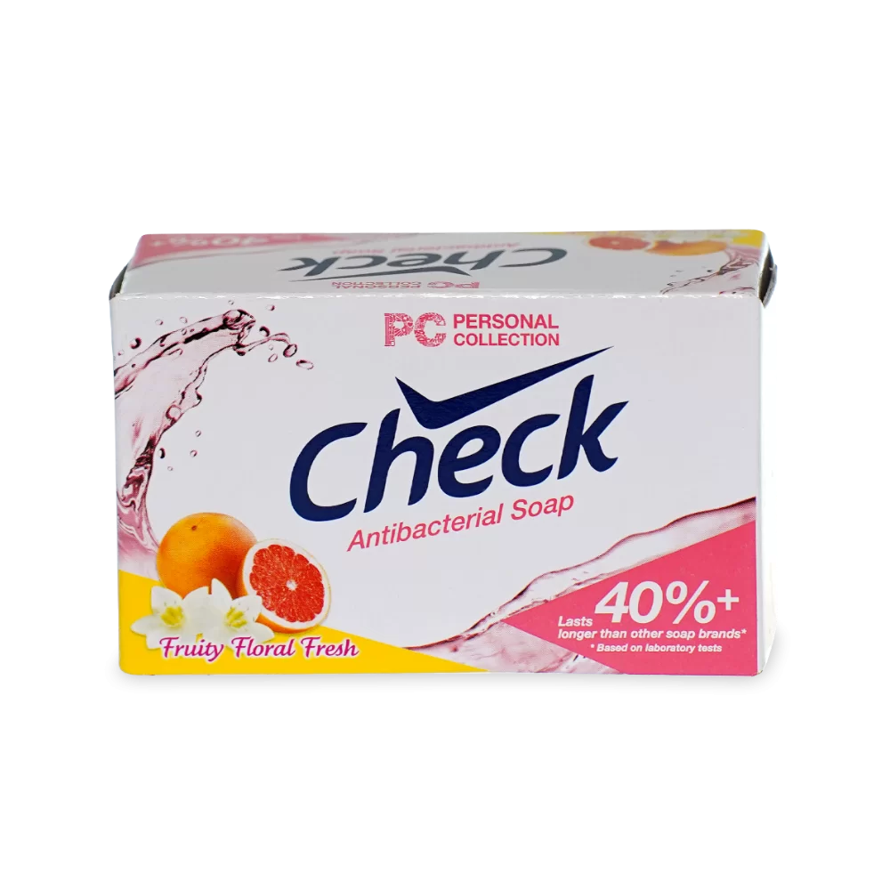 Personal Collection Personal Care Check Pink Fruity Clear & Fresh Soap