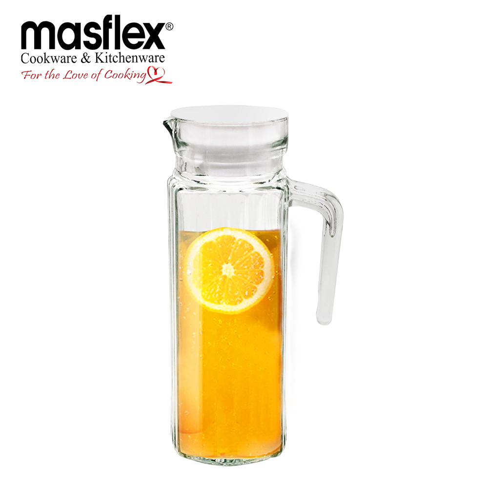Sunnex Personal Care Masflex 2PC Fridge Water Bottle W Lid 1L