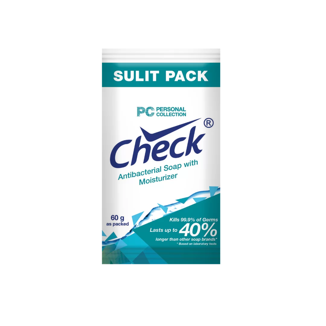Personal Collection Personal Care Check Soap Sachet Blue