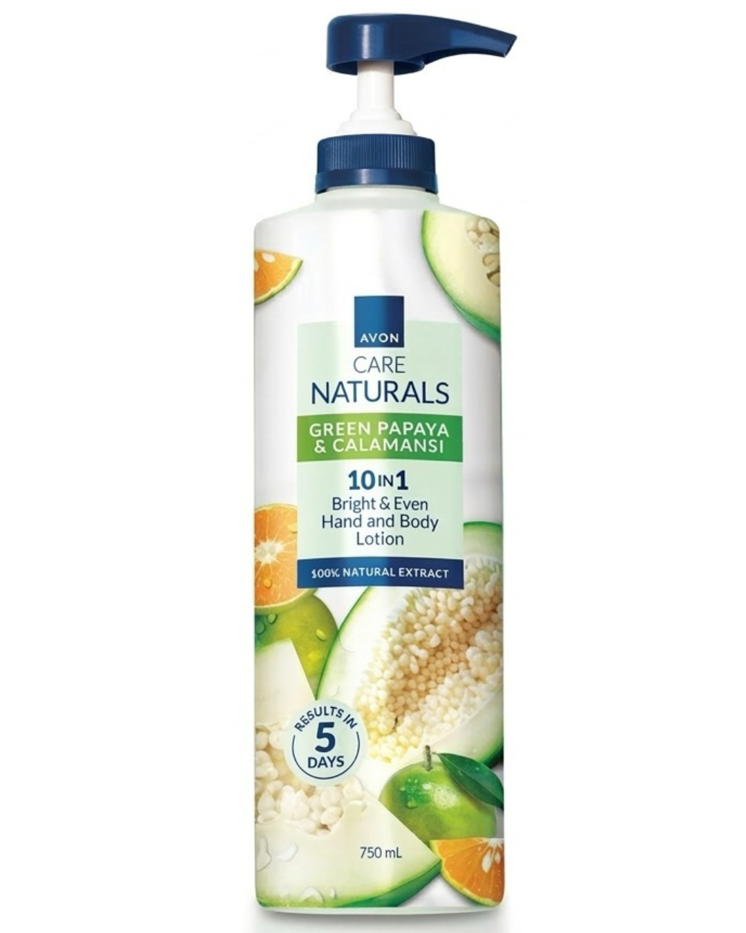 Avon Care Natural Green Papaya and Calamansi Hand and Body Lotion