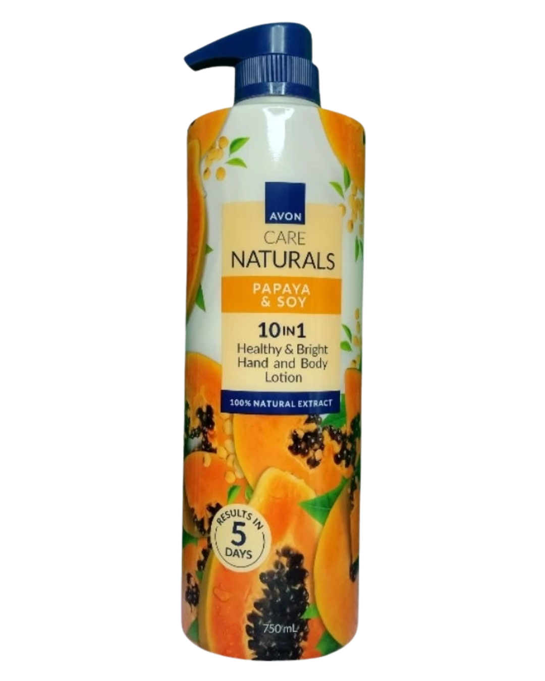 Avon Care Natural Papaya and Soy Hand and Body Lotion