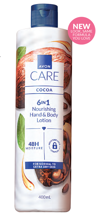 Avon Care Cocoa Hand and Body Lotion