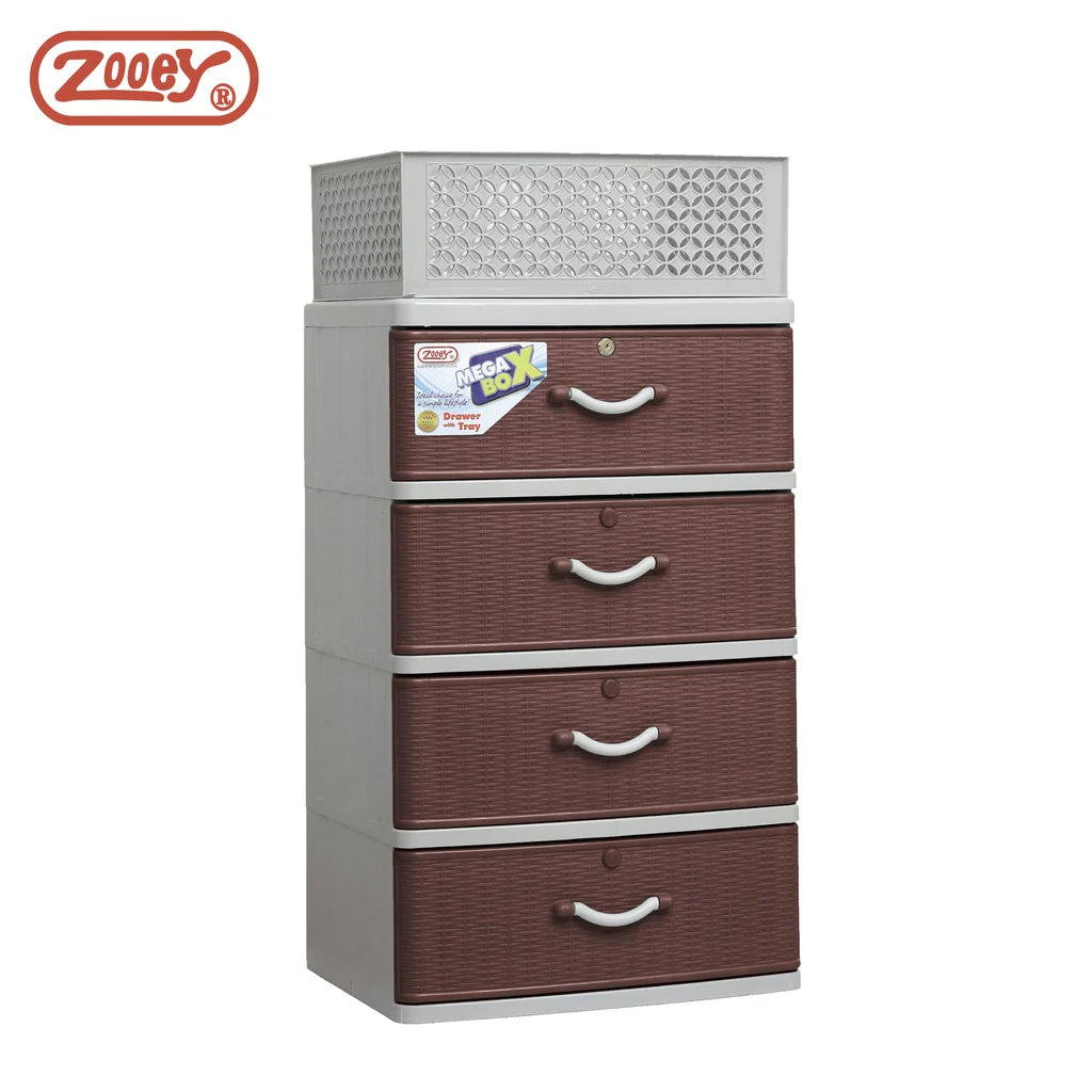 Zooey Orocan Mega Box 4 Layer Drawer 399-4L