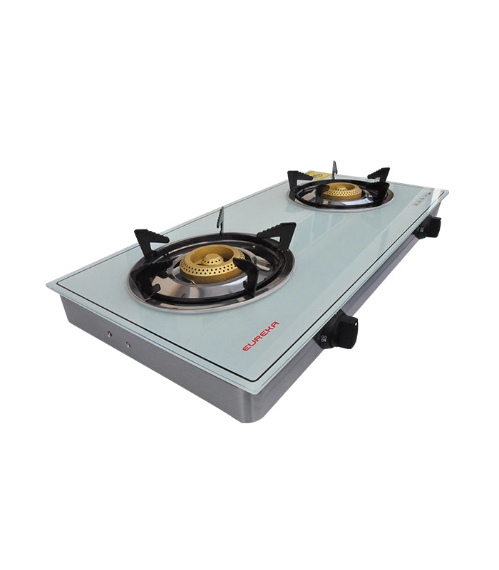 Eureka EGS GDR Gas Stove Glass Double Burner