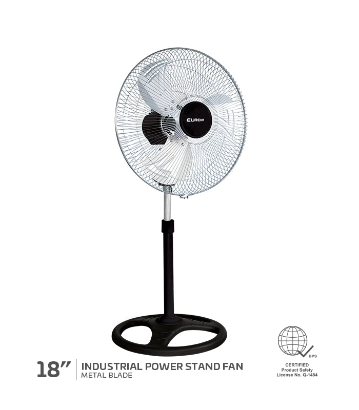 Eureka EPSF 16 Power Stand Fan 16IN Aluminum Fan