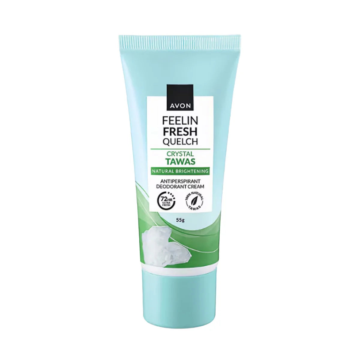 Avon Feelin Fresh Quelch Crystal Tawas Anti-perspirant Deodorant Cream