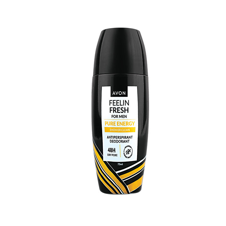 Avon Feelin Fresh Men Pure Energy Roll-On Deodorant