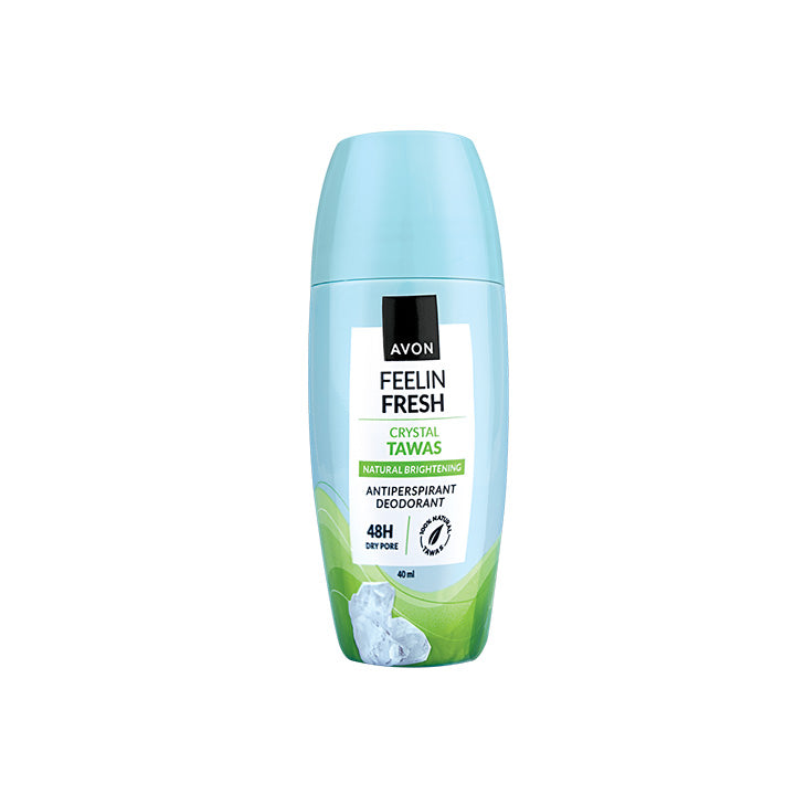 Avon Feelin Fresh Crystal Tawas Roll-On Deodorant