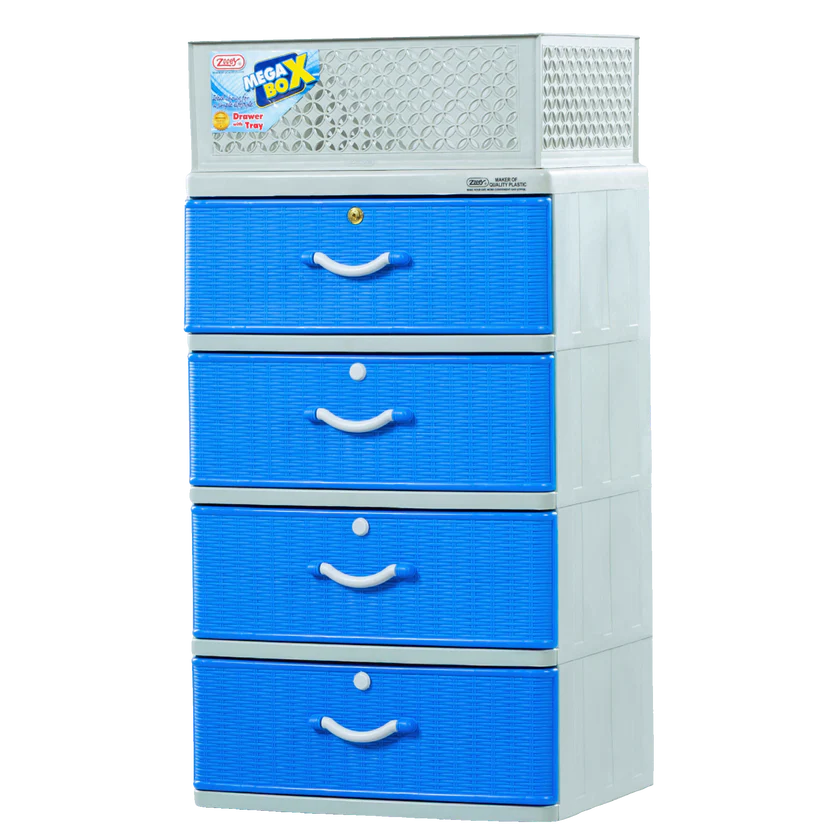 Zooey Wardrobe Mega Box 4 Layer Drawer 399-4L