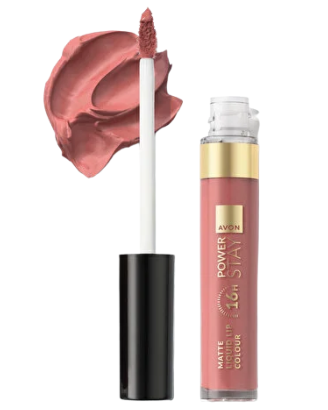 Avon Power Stay 16-Hour Matte Lip Color Can't Quit Cafe