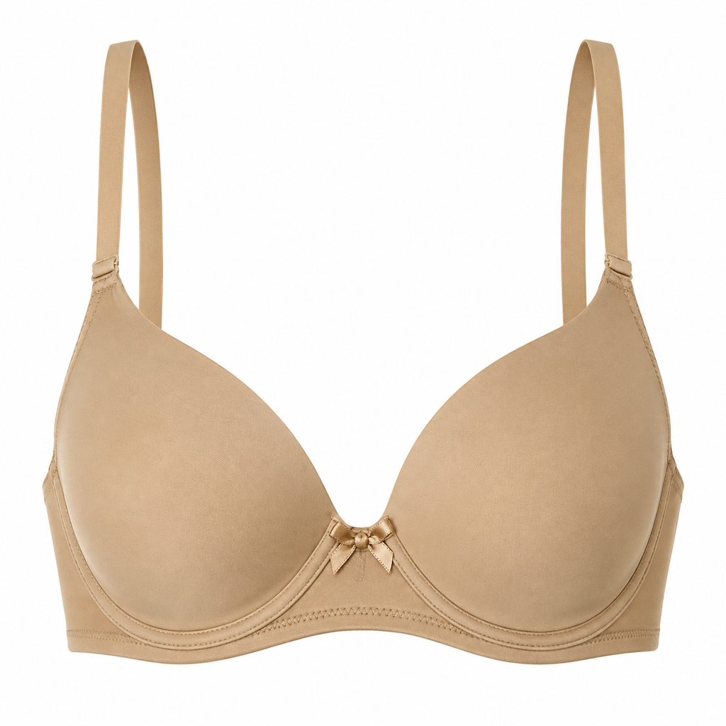 Avon Simonette Underwire Moulded T-shirt Nude Bra