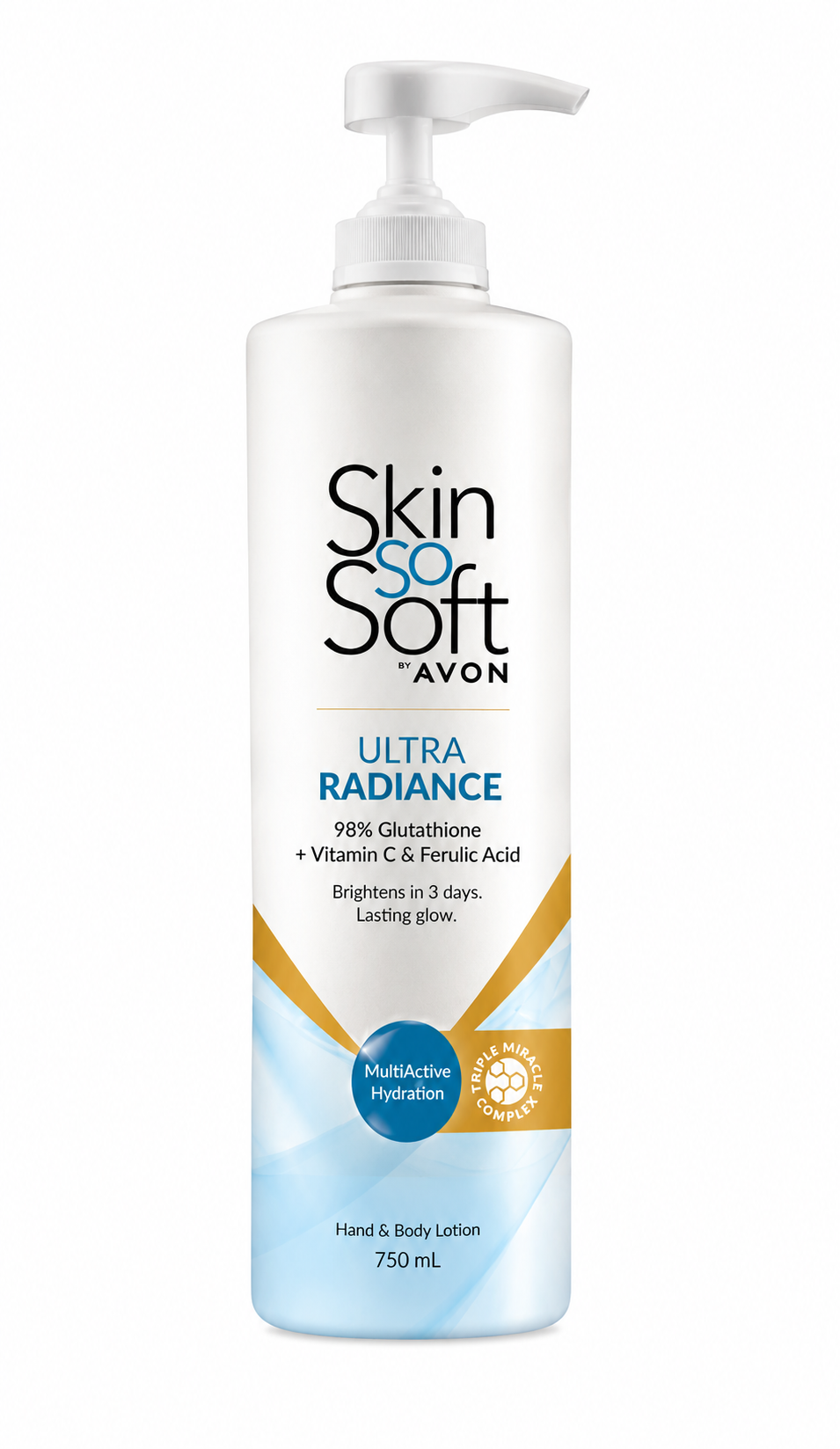 Avon Skin So Soft Ultra Radiance Hand & Body Lotion