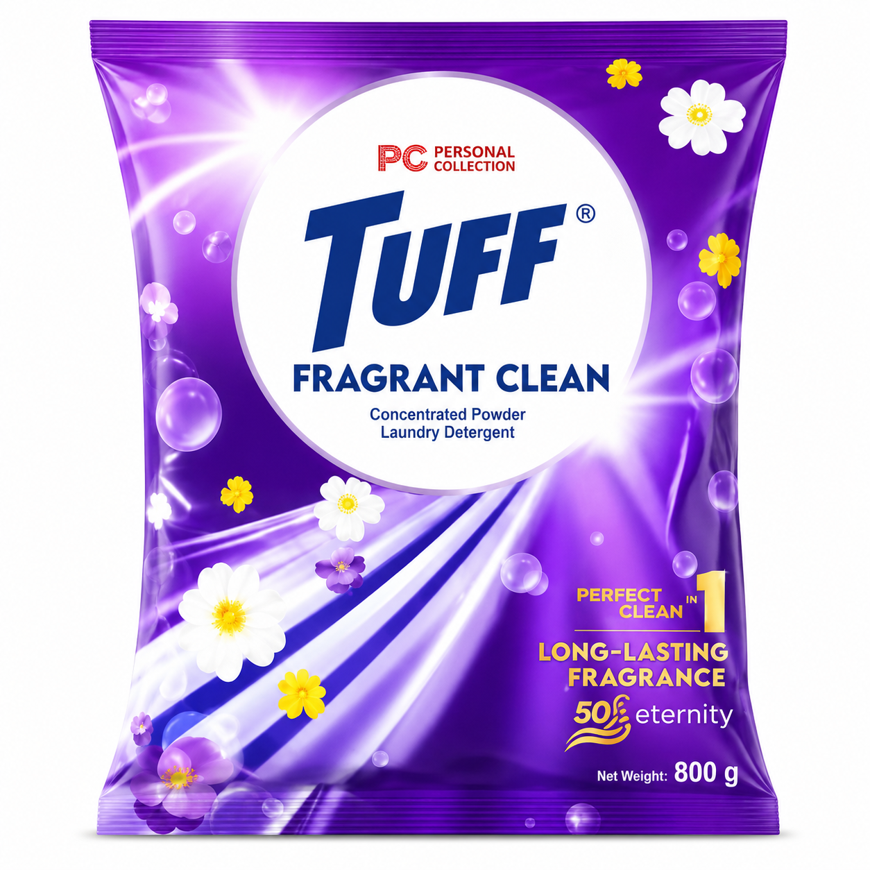 Personal Collection Tuff Fragrant Clean Concentrated Powder Laundry Detergent – 800 g