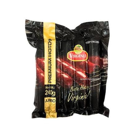 Virginia Premium Hotdog 240g