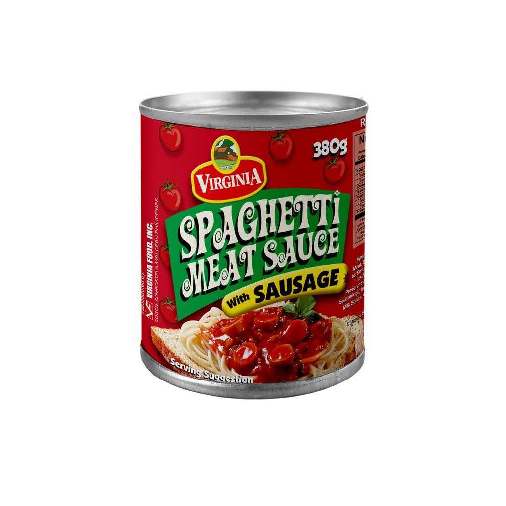 Virginia Spaghetti Meat Sauce with Sausage 380g